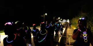 The Energy Unit Lights Up Basseterre on Glow Walk
