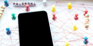 WSD To Launch Public Relations Campaigns Ahead of World Water Day 2025 Social media visualized, mobile phone on ropes with letter beads isolated